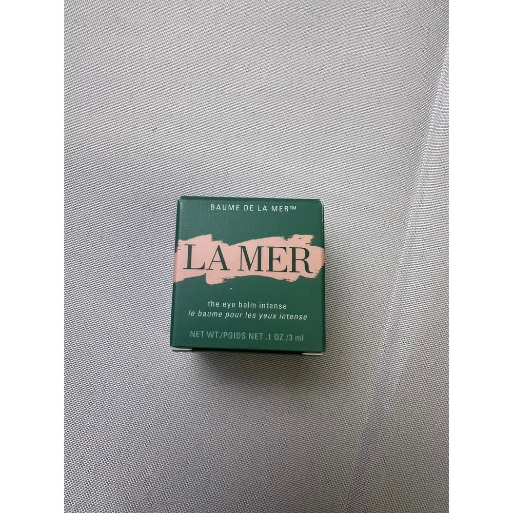 La Mer The Eye Balm Intense .1 oz 3 ml Travel Size Sample New in Box